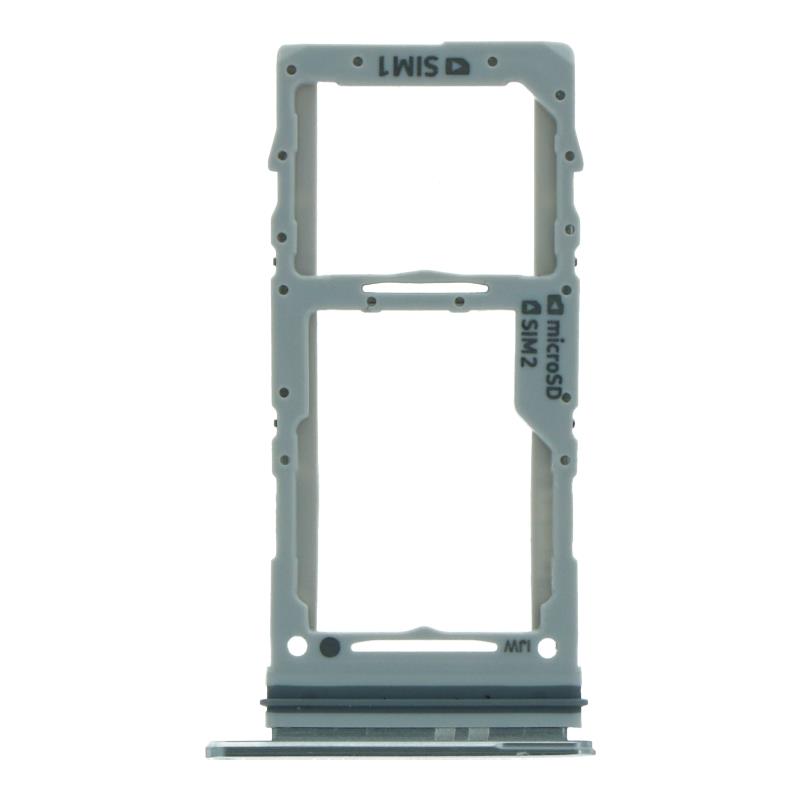 SAMSUNG Galaxy S20 Ultra / S20 Plus - SIM Card Tray Dual Card Gray Original SAMSUNG Galaxy S20 Ultra / S20 Plus - SIM Card Tray Dual Card Gray Original