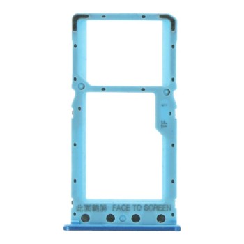 XIAOMI Redmi 6A - SIM Card Tray Blue Original XIAOMI Redmi 6A - SIM Card Tray Blue Original