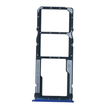 XIAOMI Redmi 7 - SIM Card Tray Dual Card Blue Original XIAOMI Redmi 7 - SIM Card Tray Dual Card Blue Original