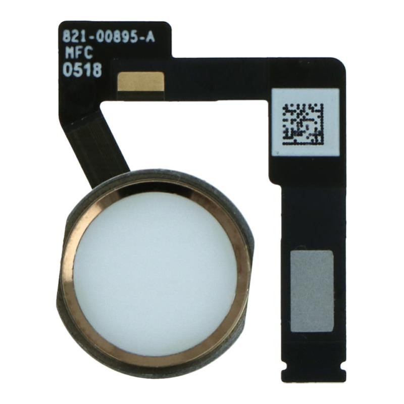 APPLE iPad Pro 12.9 (2017) - Home Button Flex Complete + Fingerprint Sensor Gold Original