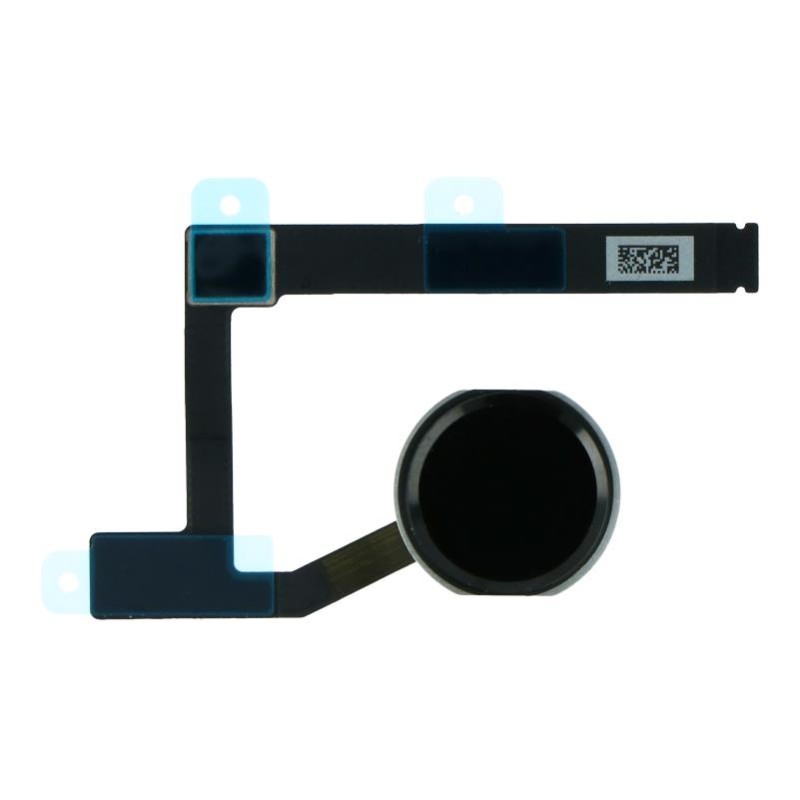 APPLE iPad mini 5 / iPad mini (2019) - Home Button Flex Complete + Fingerprint Sensor Black Original