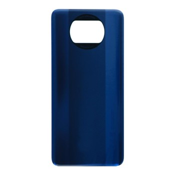 XIAOMI Poco X3 -  Battery cover + Adhesive Blue Original