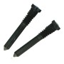 Apple iPhone X / XR / XS / XS Max / 11 / 11 Pro - Screws Bottom Set Black Original