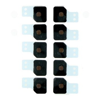 APPLE iPhone 11 Pro - Anti-dust mesh and frame for Battery Door Microphone 10pcs Gold Original