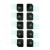 APPLE iPhone 11 Pro - Anti-dust mesh and frame for Battery Door Microphone 10pcs White Original
