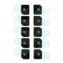 APPLE iPhone 11 Pro - Anti-dust mesh and frame for Battery Door Microphone 10pcs White Original