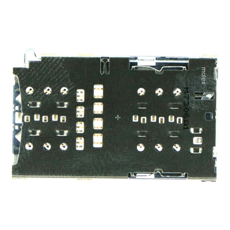 SAMSUNG Galaxy A6 Plus (2018) - SIM Card Reader Dual card Original