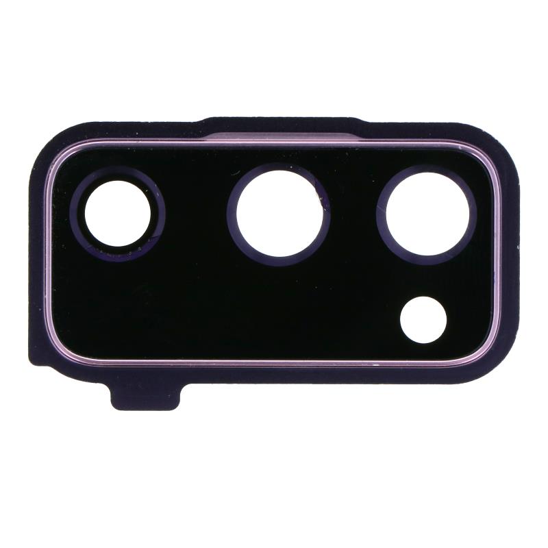 SAMSUNG G780F Galaxy S20 FE / S20 FE 5G - Back Camera Lens and Bezel Purple Original