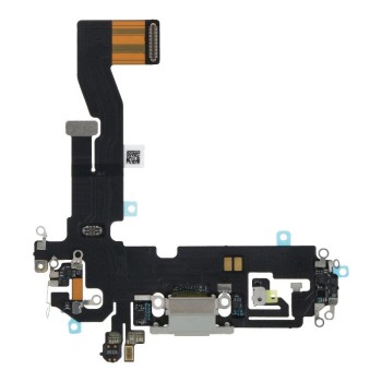 Apple iPhone 12 / 12 Pro - Charging Flex Cable Connector White OEM
