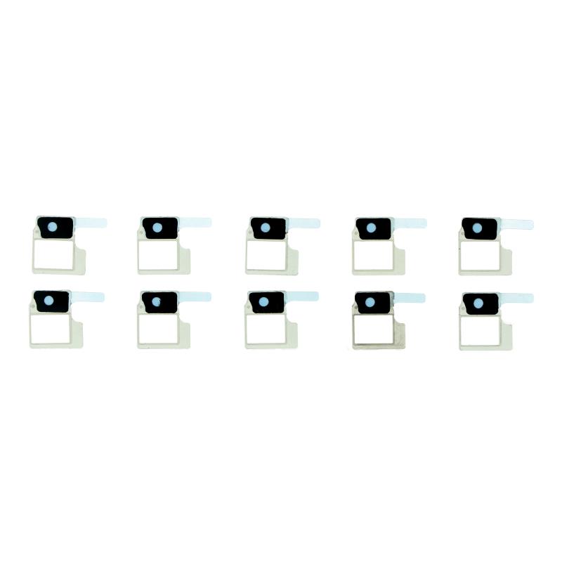 APPLE iPhone 8 Plus - Anti-dust mesh and frame for Battery Door Microphone 10pcs Black Original