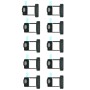 APPLE iPhone XR - Anti-dust mesh and frame for Battery Door Microphone 10pcs White Original