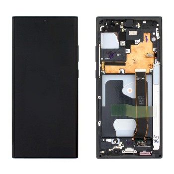 Samsung N986B Galaxy Note 20 Ultra 5G - LCD Touch Black with Frame Original GH82-31453A/31454A/31457A/31459A Service Pack