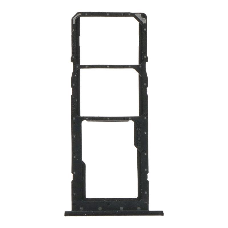 SAMSUNG A037F Galaxy A03s - SIM Card Tray Dual Card Black Original