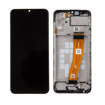 Samsung A025F Galaxy A02s (NON EU VERSION) - LCD Touch Black with Frame Original GH81-20118A Service Pack