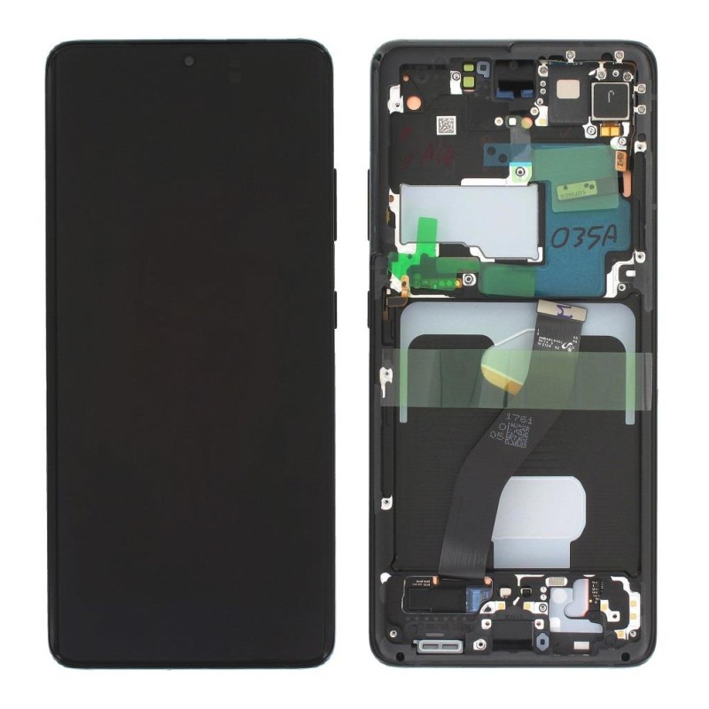 Samsung G998B Galaxy S21 Ultra 5G - LCD Touch Phantom Black with Frame Original GH82-26035A/26036A/26039A Service Pack Samsung G998B Galaxy S21 Ultra 5G - LCD Touch Phantom Black with Frame Original GH82-26035A/26036A/26039A Service Pack