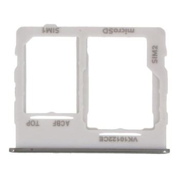 SAMSUNG A326F Galaxy A32 5G - SIM Card Tray Dual Card White Original SAMSUNG A326F Galaxy A32 5G - SIM Card Tray Dual Card White Original