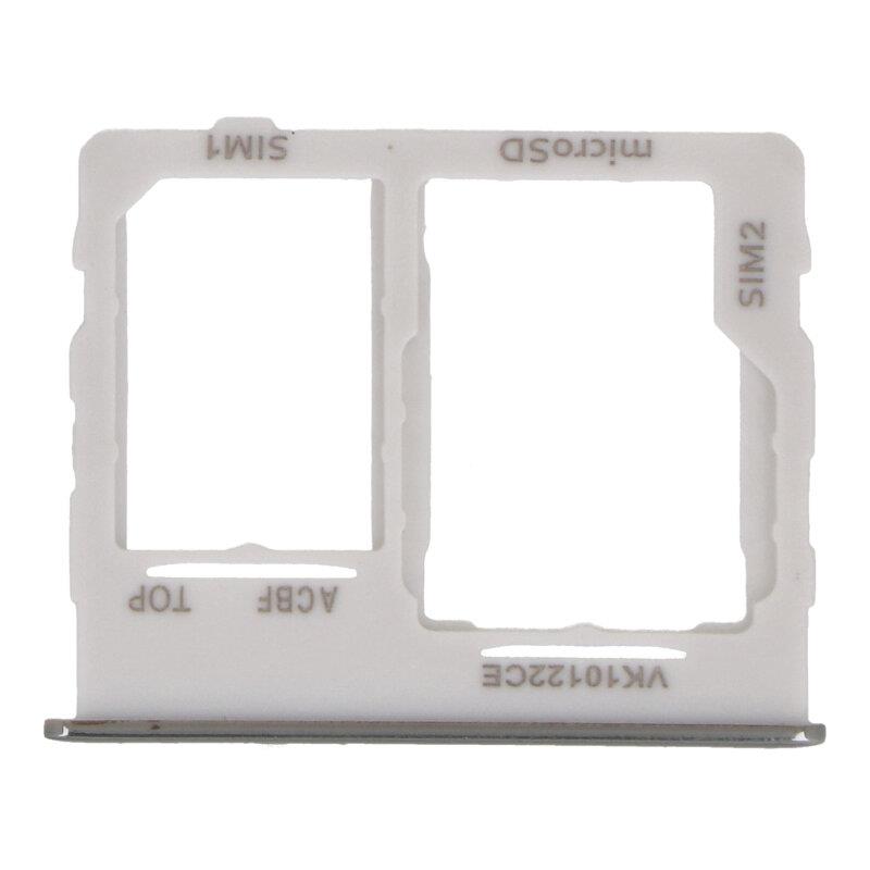 SAMSUNG A326F Galaxy A32 5G - SIM Card Tray Dual Card White Original SAMSUNG A326F Galaxy A32 5G - SIM Card Tray Dual Card White Original