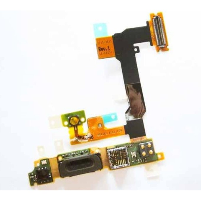 SONY-ERICSSON U1 Satio - Receiver Flex ( + Ear Speaker + Camera socket) Original
