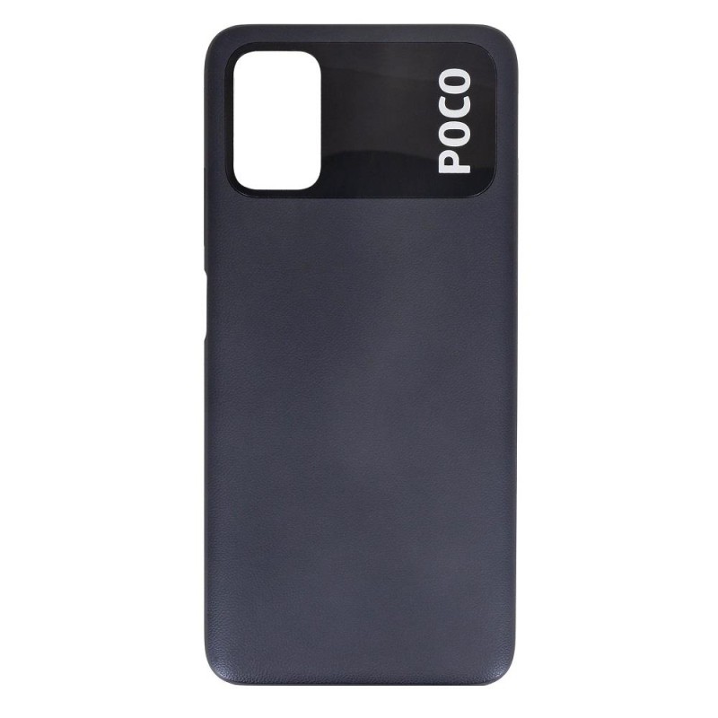XIAOMI Poco M3 -  Battery cover + Adhesive Black Original