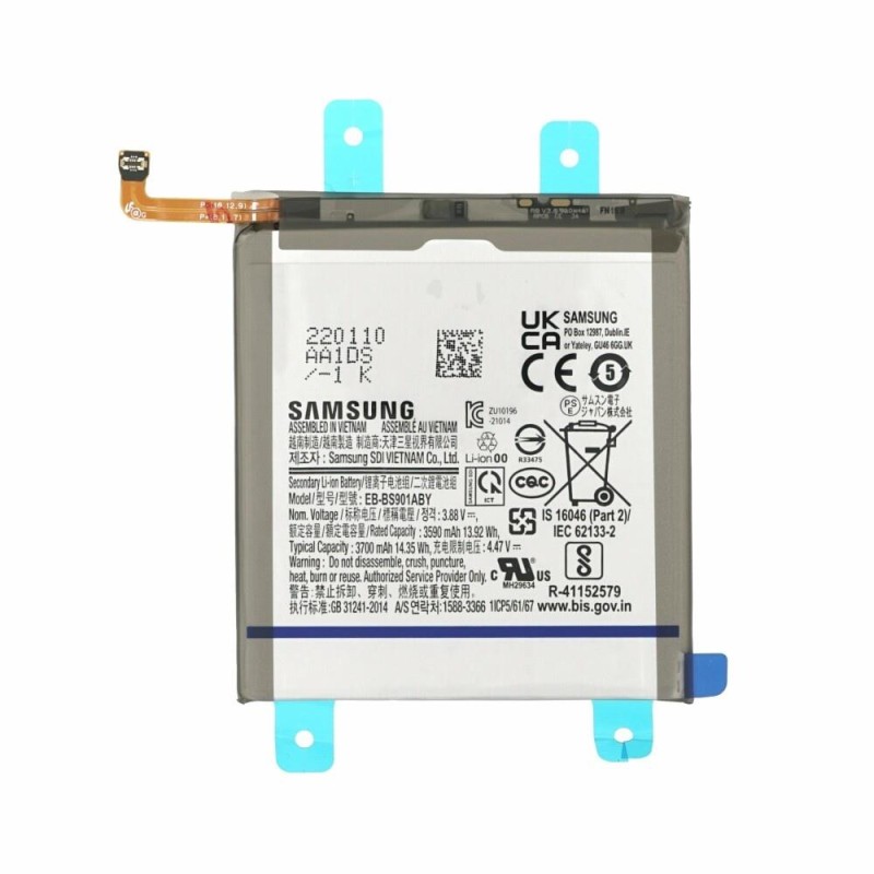 Samsung S901B Galaxy S22 - Original Battery 3700mAh GH82-27494A Service Pack