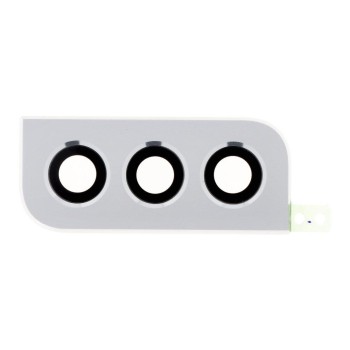 SAMSUNG S901B Galaxy S22 / S906B Galaxy S22 Plus - Back Camera Lens and Bezel White Original