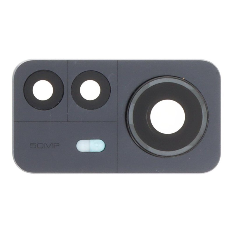 XIAOMI 12 Pro - Back Camera Lens and Bezel Black Original XIAOMI 12 Pro - Back Camera Lens and Bezel Black Original