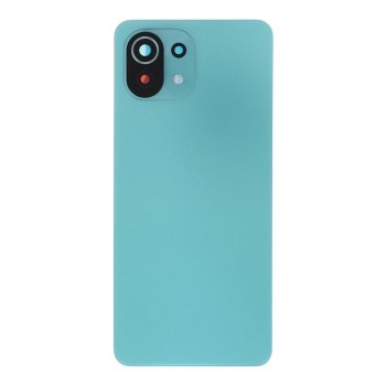 XIAOMI Mi 11 Lite 5G / Mi 11 Lite NE 5G - Battery cover + Adhesive + Camera Lens Green High Quality OEM