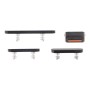 Apple iPhone 14 Pro / 14 Pro Max - Power Volume Mute & Side Buttons Set Black Original