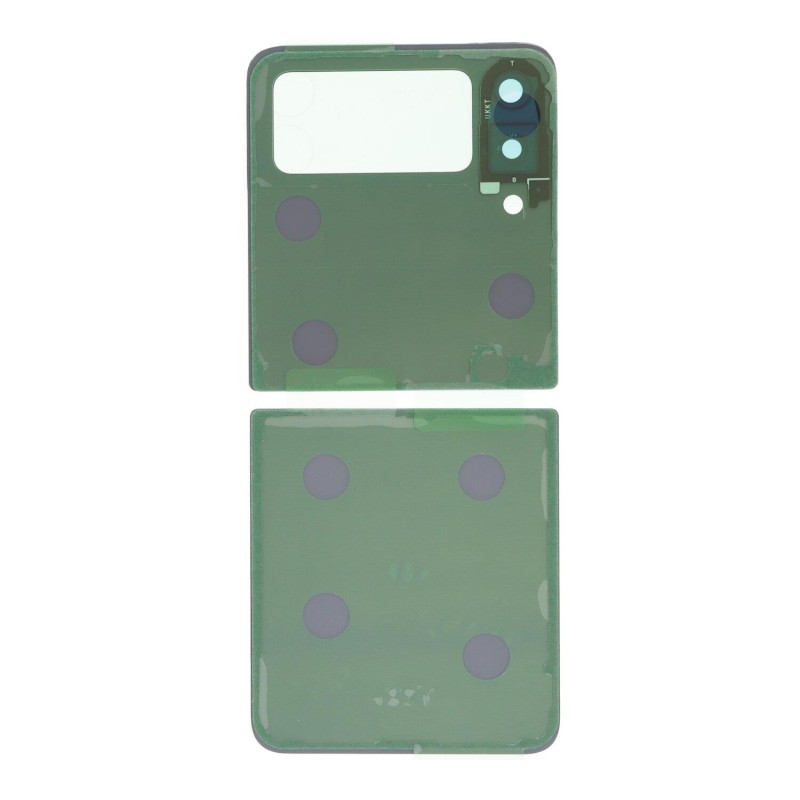 Samsung F711 Z Flip 3 5G - Battery cover + Adhesive + Camera Lens Gray HQ OEM