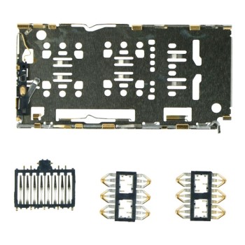 SAMSUNG Galaxy A13 4G / A13 5G / A12 - SIM Card Reader Board Original SAMSUNG Galaxy A13 4G / A13 5G / A12 - SIM Card Reader Board Original