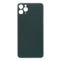Apple iPhone 11 Pro Max - Battery cover + Adhesive Large Hole Green OEM with Logo