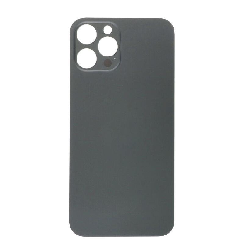 Apple iPhone 12 Pro Max - Battery cover Large Hole Black OEM with Logo Apple iPhone 12 Pro Max - Battery cover Large Hole Black OEM with Logo