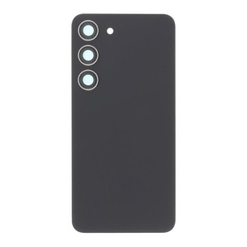 Samsung Galaxy S23 - Battery cover + Adhesive + Camera Lens Phantom Black OEM