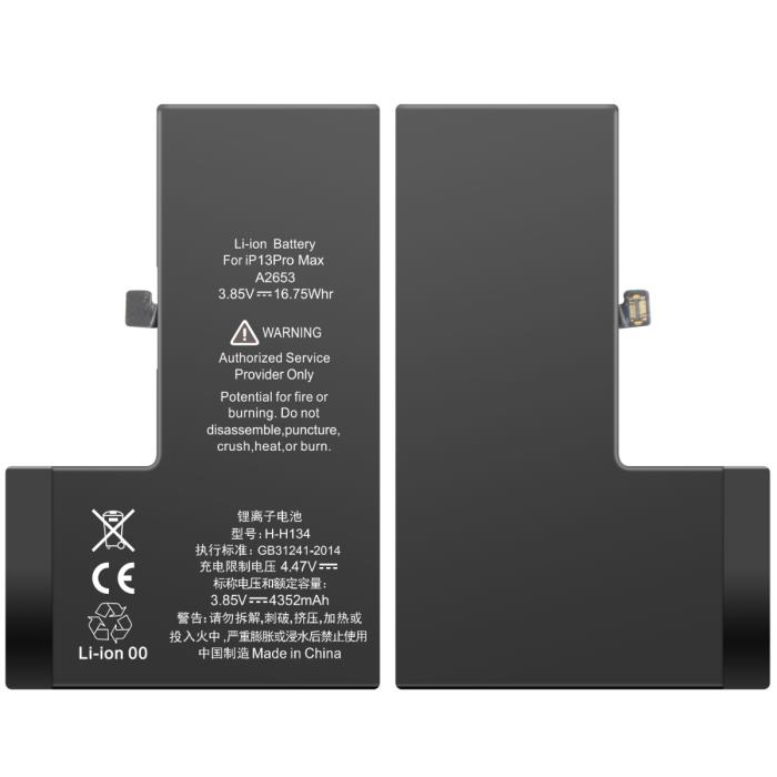 Apple iPhone 13 Pro Max - Battery High Capacity 4650mAh