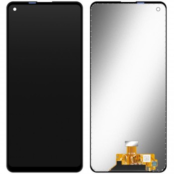 Samsung A217F Galaxy A21s - LCD Without Frame Touch Black OEM Samsung A217F Galaxy A21s - LCD Without Frame Touch Black OEM