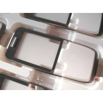 NOKIA E55 - Front cover White Aluminium Original NOKIA E55 - Front cover White Aluminium Original