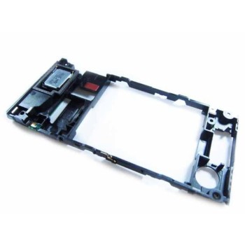 SONY-ERICSSON W595 - middle frame RUBY BLACK SWAP Original SONY-ERICSSON W595 - middle frame RUBY BLACK SWAP Original