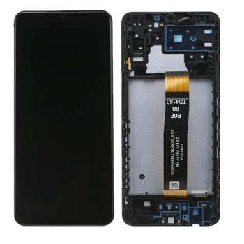 Samsung A136B/U Galaxy A13 5G - LCD Touch Black with Frame Original GH82-29077A/29078A Service Pack Samsung A136B/U Galaxy A13 5G - LCD Touch Black with Frame Original GH82-29077A/29078A Service Pack