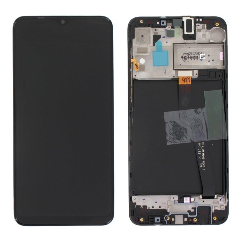 Samsung A105F Galaxy A10 - LCD Touch Black with Frame OEM Samsung A105F Galaxy A10 - LCD Touch Black with Frame OEM