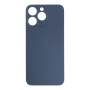Apple iPhone 15 Pro Max - Battery Cover + Adhesive Large Hole Blue Titanium HQ OEM with Logo