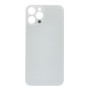 Apple iPhone 12 Pro Max - Battery cover Large Hole Silver OEM with Logo