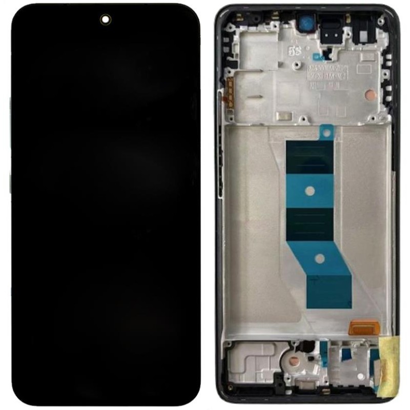 Xiaomi Poco M7 Pro 5G - LCD Touch Green with Frame Original 5600060O17P00 Service Pack