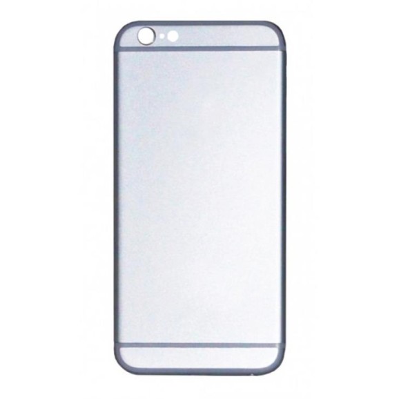 Apple iPhone 6S - Battery cover Silver OEM with Logo
