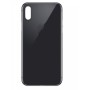 APPLE iPhone X - Battery cover Black OEM with Logo