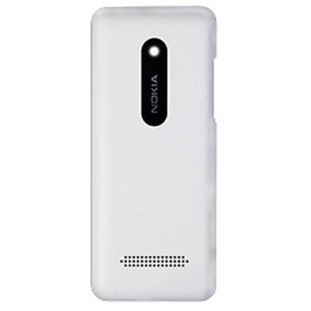 NOKIA 206 Asha Dual SIM - Battery cover White Original