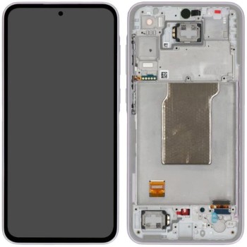 Samsung A356B Galaxy A35 5G - LCD Touch Lavender Lilac with Frame GH82-34221C Service Pack
