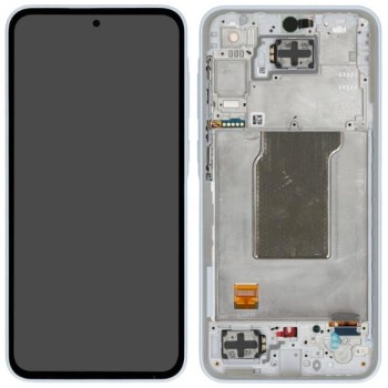 Samsung A356B Galaxy A35 5G - LCD Touch Blue Ice with Frame GH82-34221B Original Service Pack