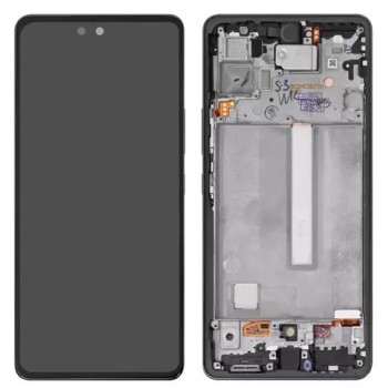 Samsung A536B Galaxy A53 5G - LCD Frame Touch Black OEM