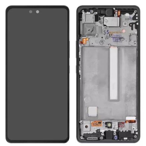 Samsung A536B Galaxy A53 5G - LCD Frame Touch Black OEM