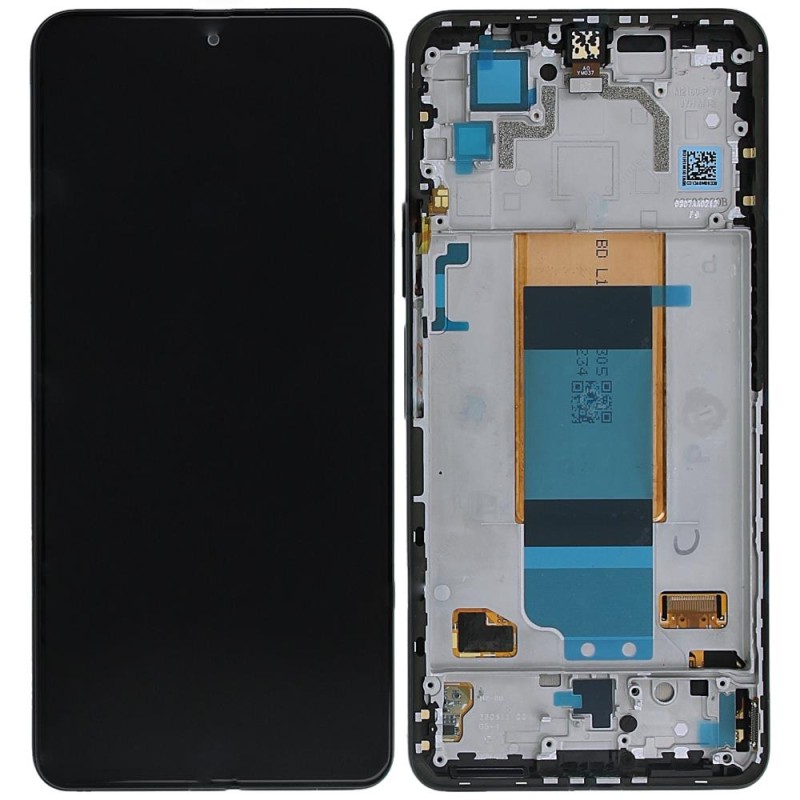 Xiaomi Poco F4 - LCD Touch Black with Frame 56000HL11R00 Service Pack